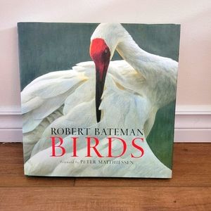 Robert Bateman birds coffee table illustrated book.